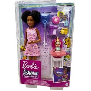Barbie Skipper Babysitters Inc Doll with Baby and Accessories New